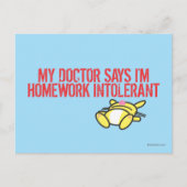 Carte Postale Intollerant (Devant)