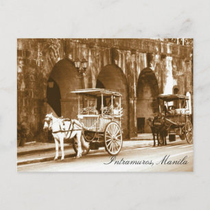 Carte Postale Intramuros Lieu touristique Philippines