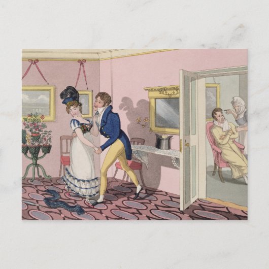 Carte Postale Intrigue, plaque 10 de 'The Necessary Qualificati (Devant)