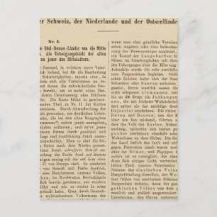 Carte Postale Introduction 1415 Tafel der Karte XII