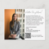 Carte Postale Introduction à l'immobilier avec recette (Devant)