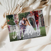 Carte Postale INTRODUCTION | Faire-part de mariage de script rus