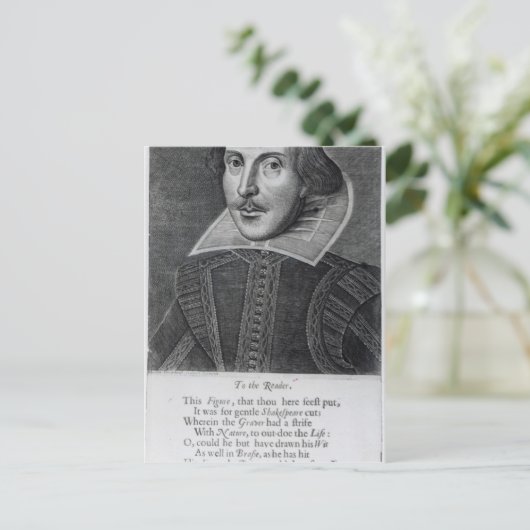 Carte Postale Introduction, "M. William Shakespeares (Debout devant)