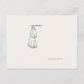 Carte postale introvertie calme solitude minimalis (Devant)