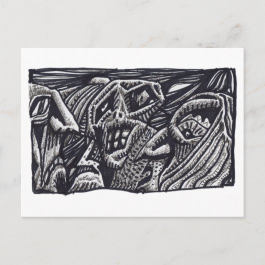 Carte Postale Intrus (Devant)
