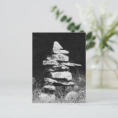 Carte Postale Inukshuk reste fort (Debout devant)