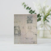 Carte Postale Inv. 1859 6-25-545. R. Conception pour tombes (Debout devant)