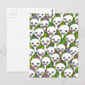 CARTE POSTALE INVASION (Devant / Derrière)