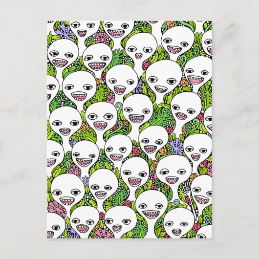 CARTE POSTALE INVASION (Devant)