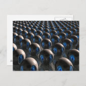 Carte Postale Invasion Alien À L'Aube (Devant / Derrière)