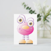 Carte Postale Invasion Alien pour les filles 1 (Debout devant)