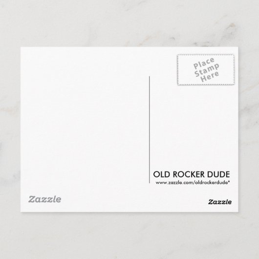 Carte Postale Invasion britannique (Dos)