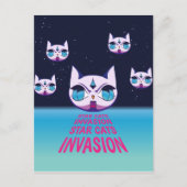 Carte Postale Invasion de Star Cats (Devant)