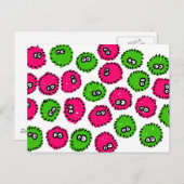 Carte Postale Invasion du germe (Devant / Derrière)