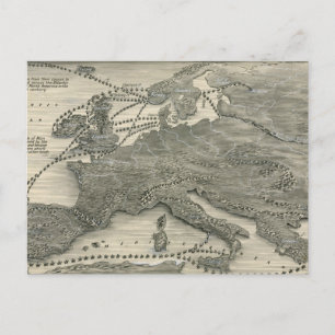 Carte Postale Invasions nordiques