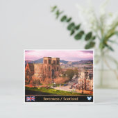 Carte Postale Inverness & Cathedral, Scottish Highlands Capital (Debout devant)