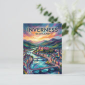 Carte Postale Inverness Écosse (Debout devant)