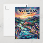Carte Postale Inverness Écosse (Devant / Derrière)