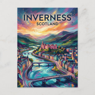 Carte Postale Inverness Écosse