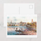 Carte Postale Inverness vintage, Écosse, (Devant / Derrière)
