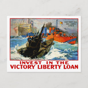 Carte Postale Investir dans le prêt Victory Liberty