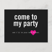 Carte Postale invitation (Devant)