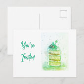 Carte Postale Invitation (Devant / Derrière)