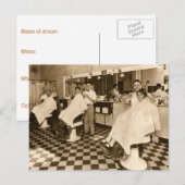 Carte Postale Invitation (Devant / Derrière)