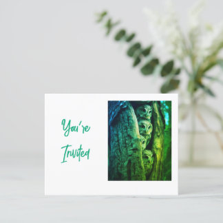 Carte Postale Invitation