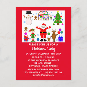 Carte postale Invitation #1