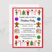 Carte postale Invitation #2 (Devant / Derrière)