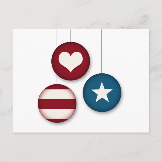 Carte postale Invitation 4 juillet (Devant)