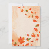 Carte postale Invitation 5" x 7" (Dos)