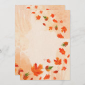 Carte postale Invitation 5" x 7" (Devant / Derrière)