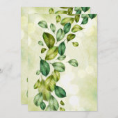 Carte postale Invitation 5" x 7" (Devant / Derrière)