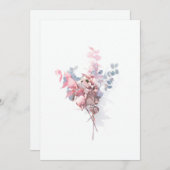 Carte postale Invitation 5" x 7" (Devant / Derrière)