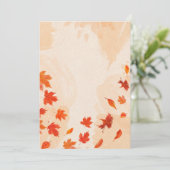 Carte postale Invitation 5" x 7" (Debout devant)