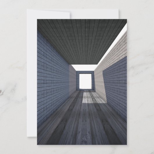 Carte postale Invitation 5" x 7" (Dos)