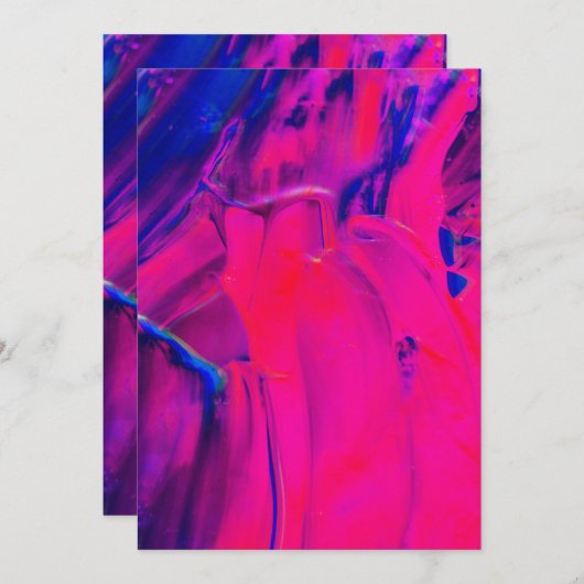 Carte postale Invitation 5" x 7" (Devant / Derrière)