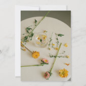 Carte postale Invitation 5" x 7" (Dos)