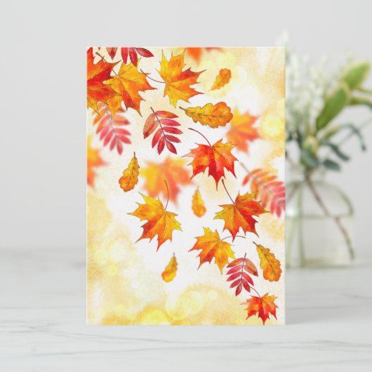 Carte postale Invitation 5" x 7" (Debout devant)