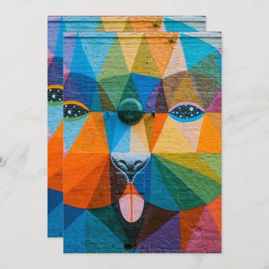 Carte postale Invitation 5" x 7" (Devant / Derrière)