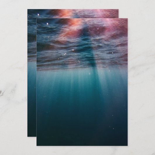 Carte postale Invitation 5" x 7" (Devant / Derrière)