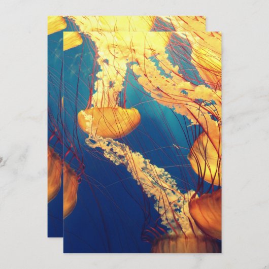 Carte postale Invitation 5" x 7" (Devant / Derrière)