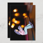 Carte postale Invitation 5" x 7" (Devant / Derrière)