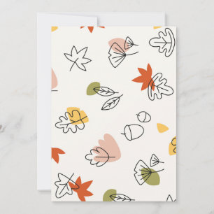 Carte postale Invitation 5" x 7"