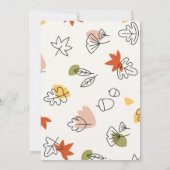 Carte postale Invitation 5" x 7" (Dos)