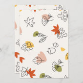 Carte postale Invitation 5" x 7" (Devant / Derrière)