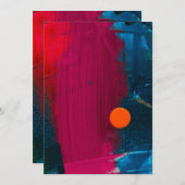 Carte postale Invitation 5" x 7" (Devant / Derrière)