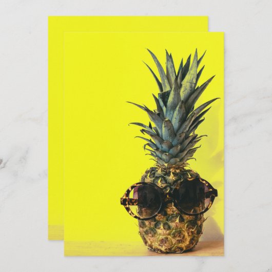 Carte postale Invitation 5" x 7" (Devant / Derrière)